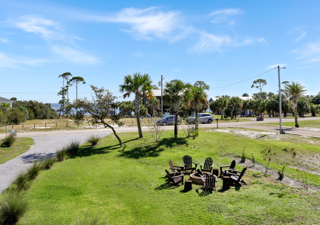 View of Fire Pit
