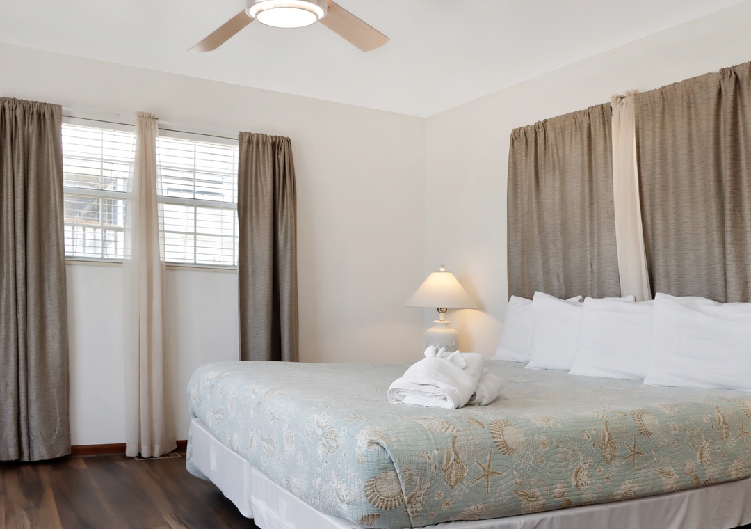 Bedroom 2 - Beach Front Master Bedroom