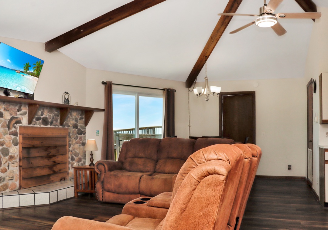 Beach Front Living Area