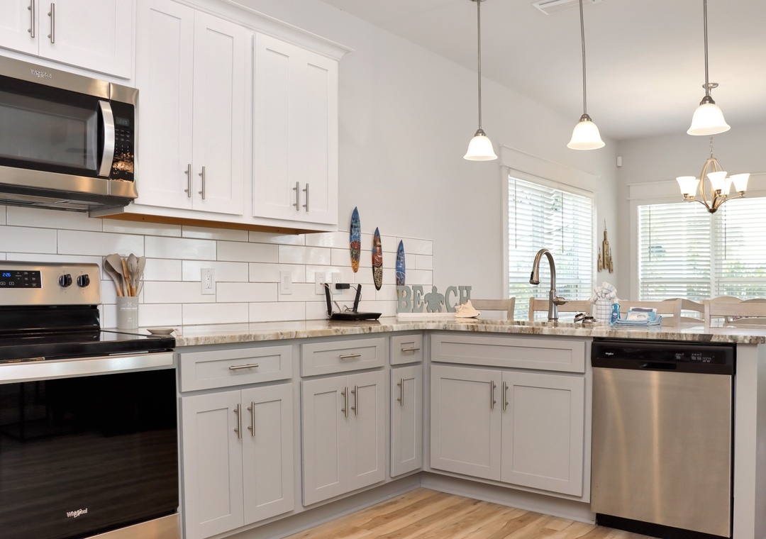 Kitchen and Dining Area