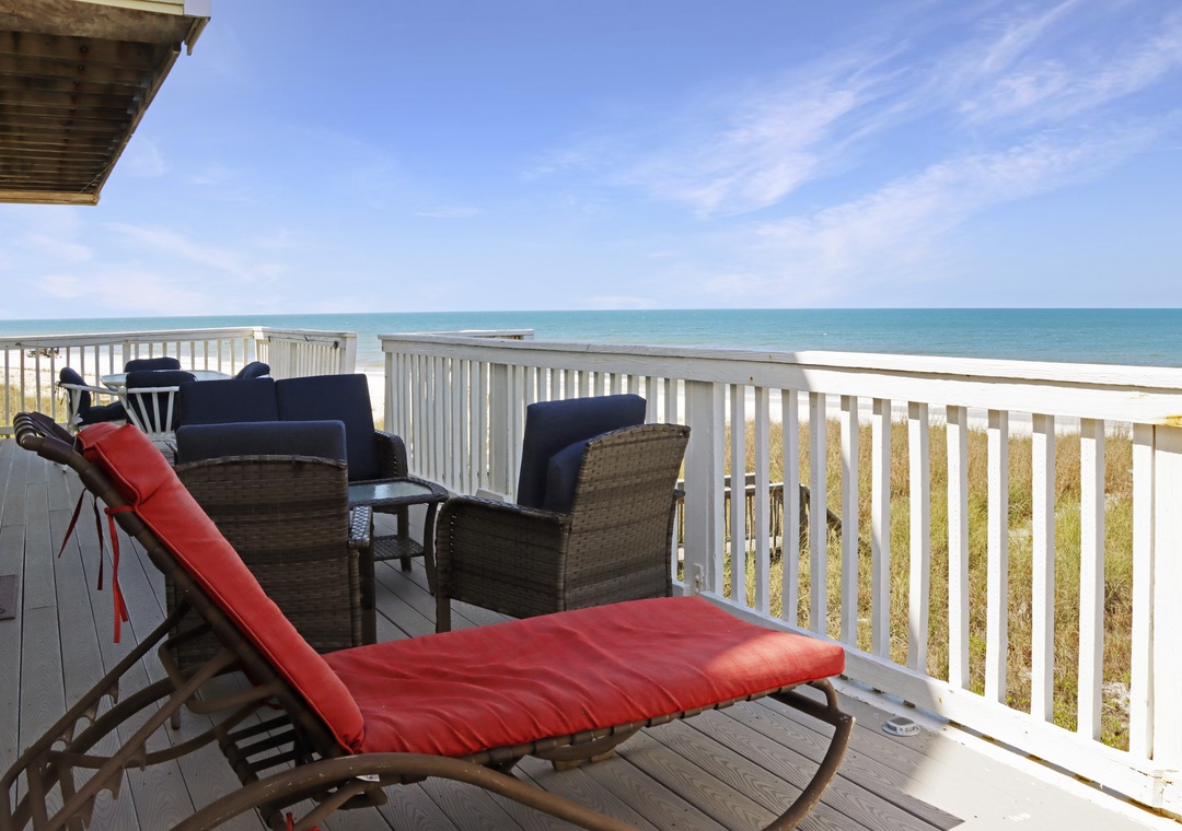 Beach Front Deck