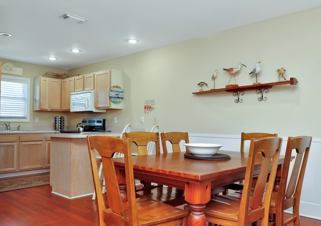 Dining Area and Kitchen