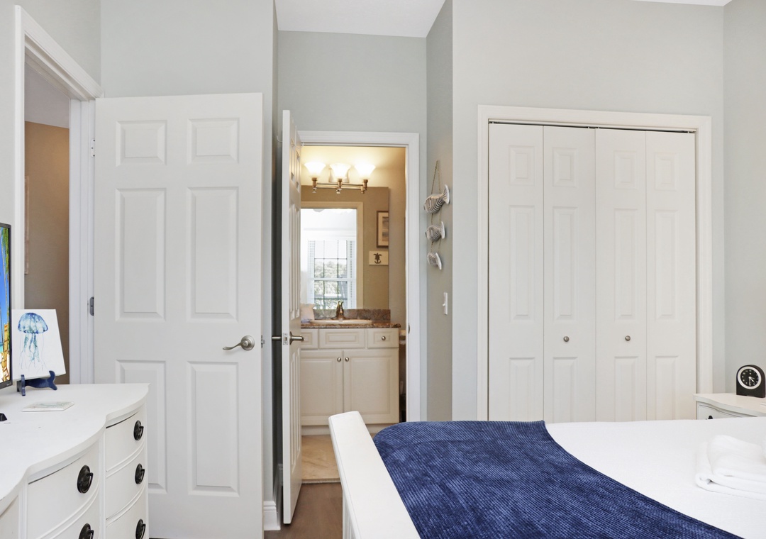 Bedroom 2 - Connected to Full Bathroom