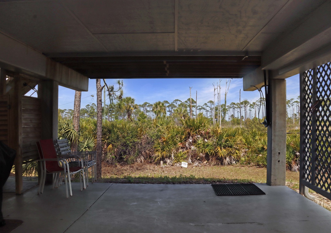 Outdoor Shower - Under House