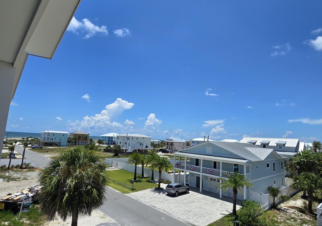 View off Living Room Balcony