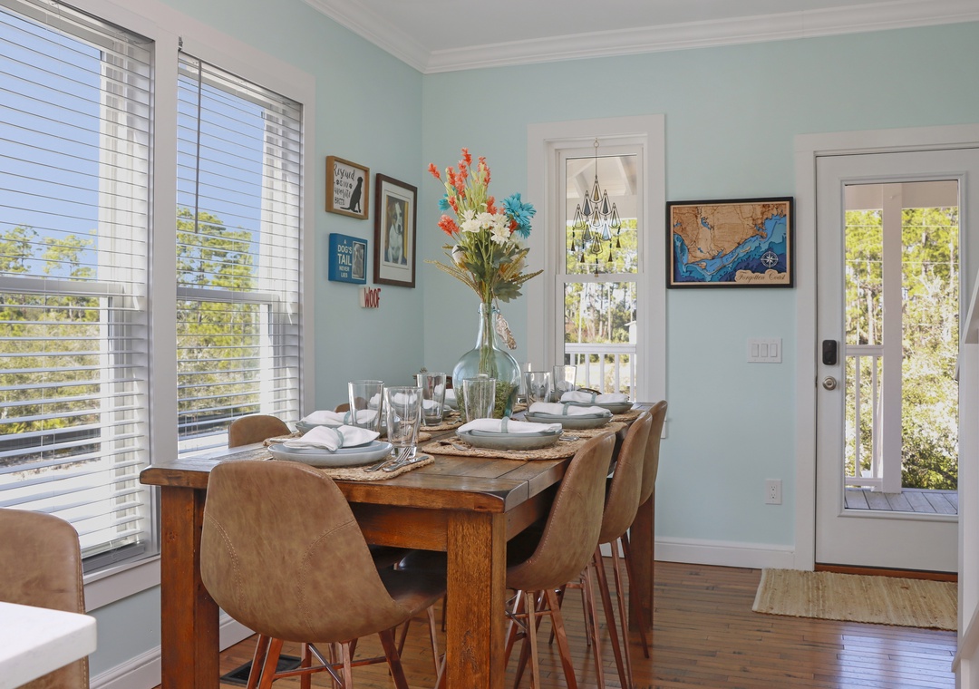 Dining Area and Main Entrance