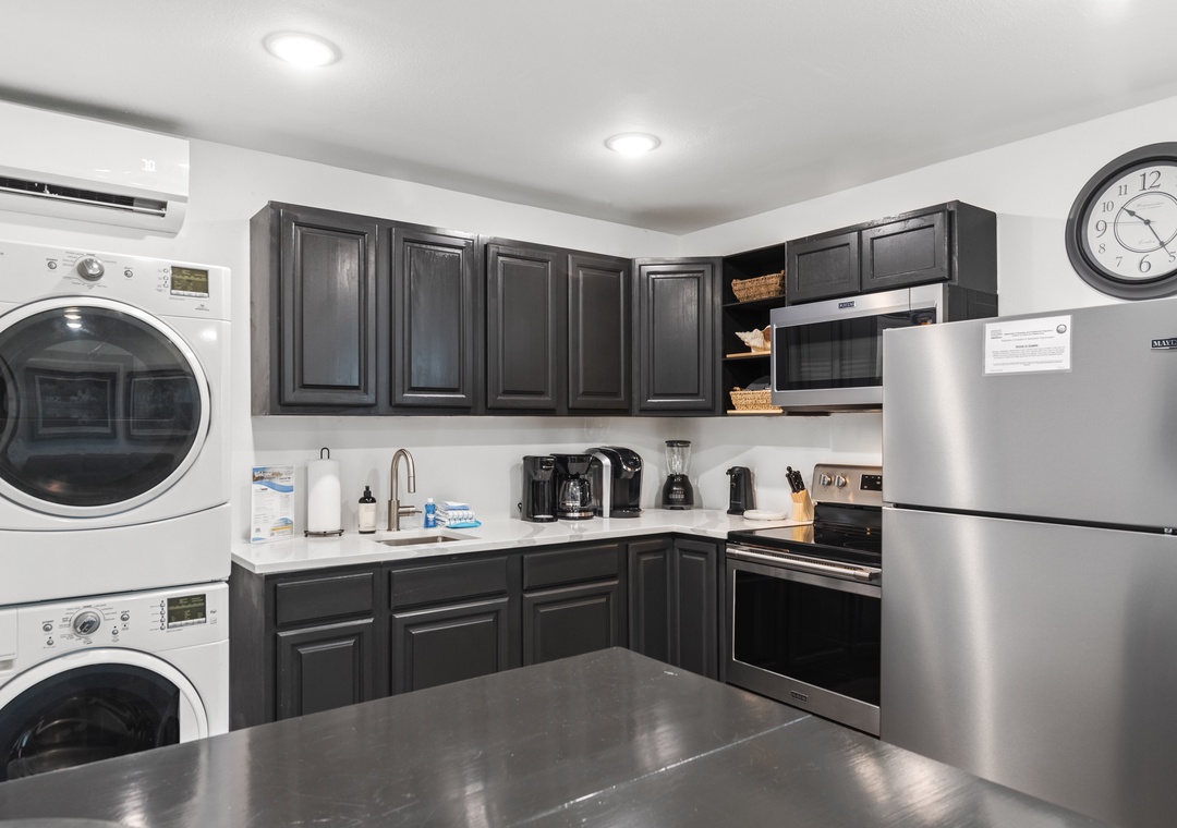 Kitchen with Laundry