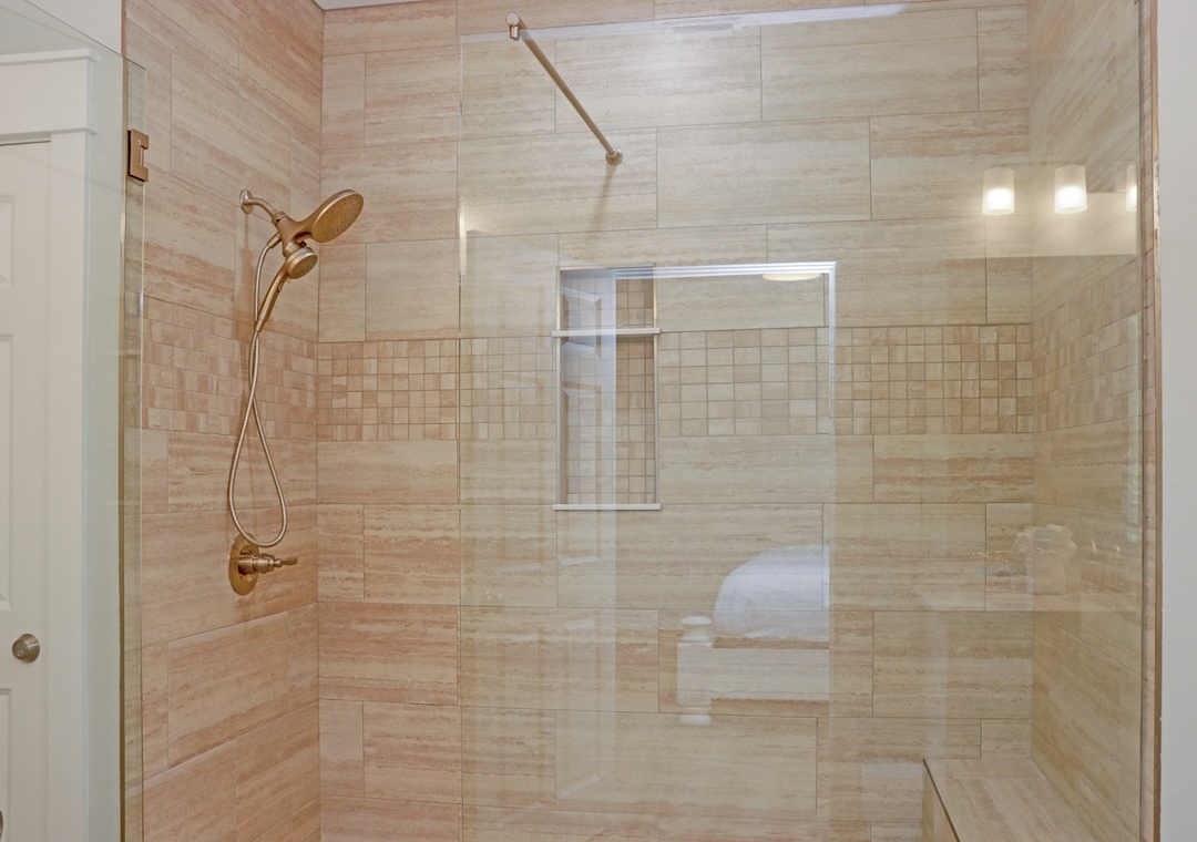 Bedroom 1 - Master Bathroom Shower