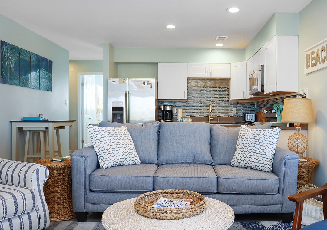 Living Room and Kitchen