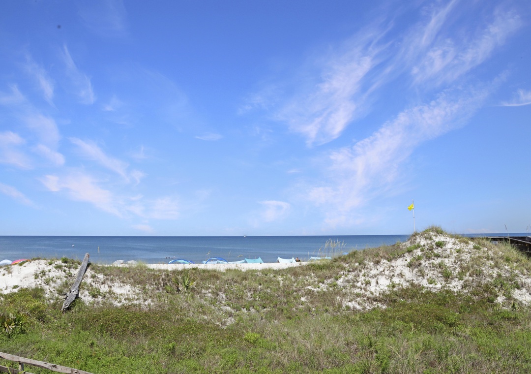 Beach View from Main Floor Deck