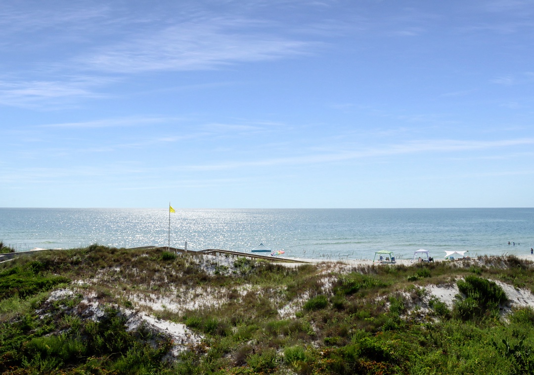 Bedroom 1 - Beach Front Deck View