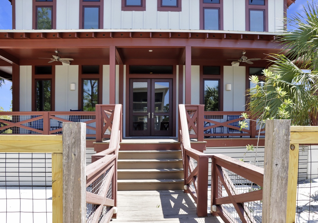 Front Entrance from Boardwalk