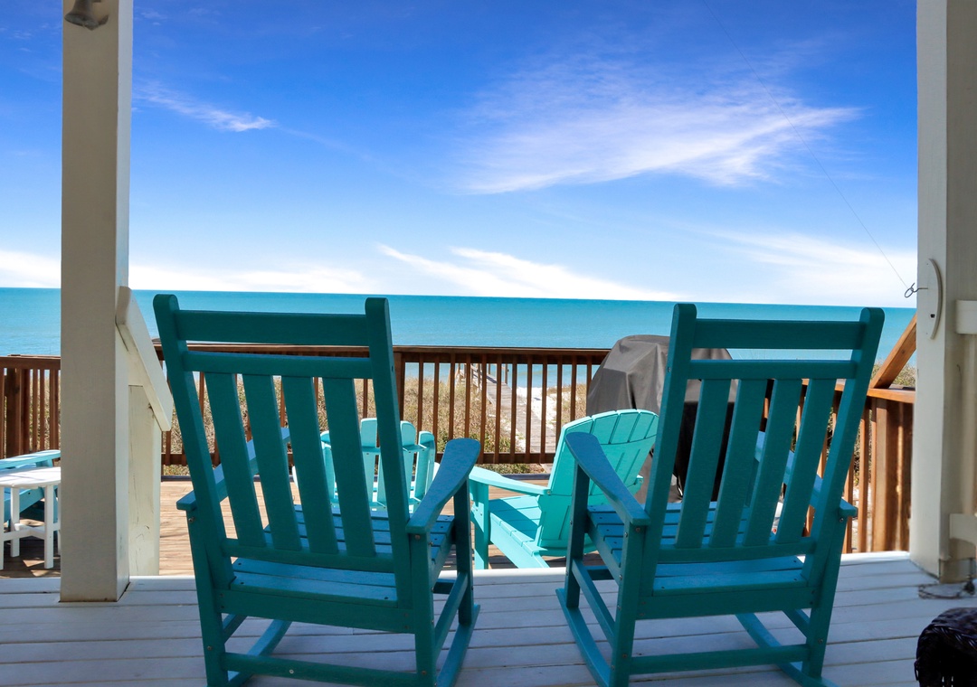 Amazing View from Beach Front Deck