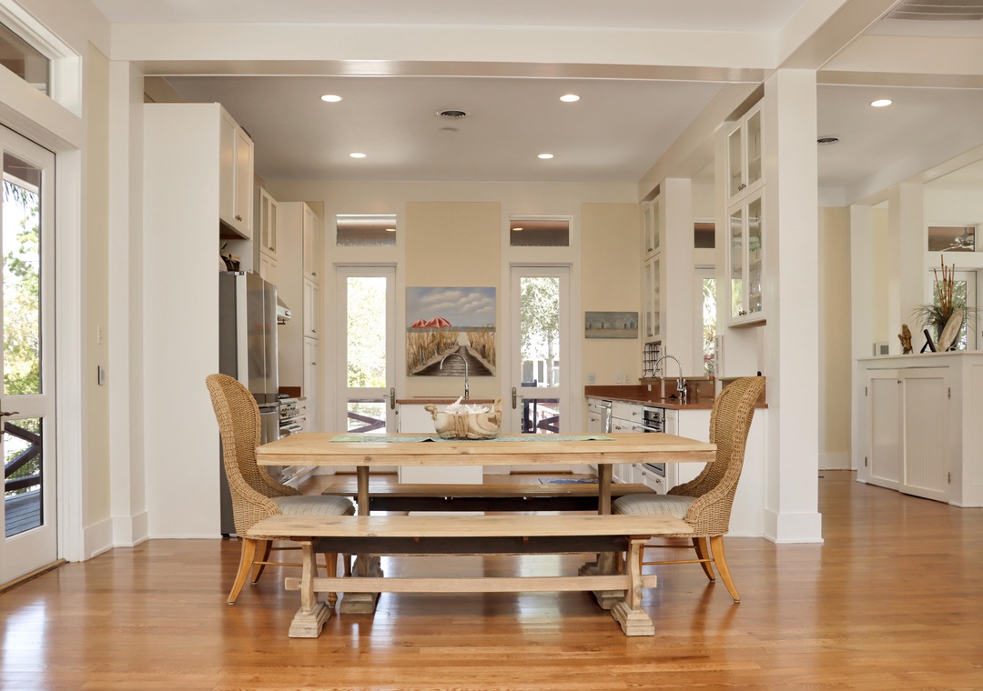 Dining Area and Kitchen
