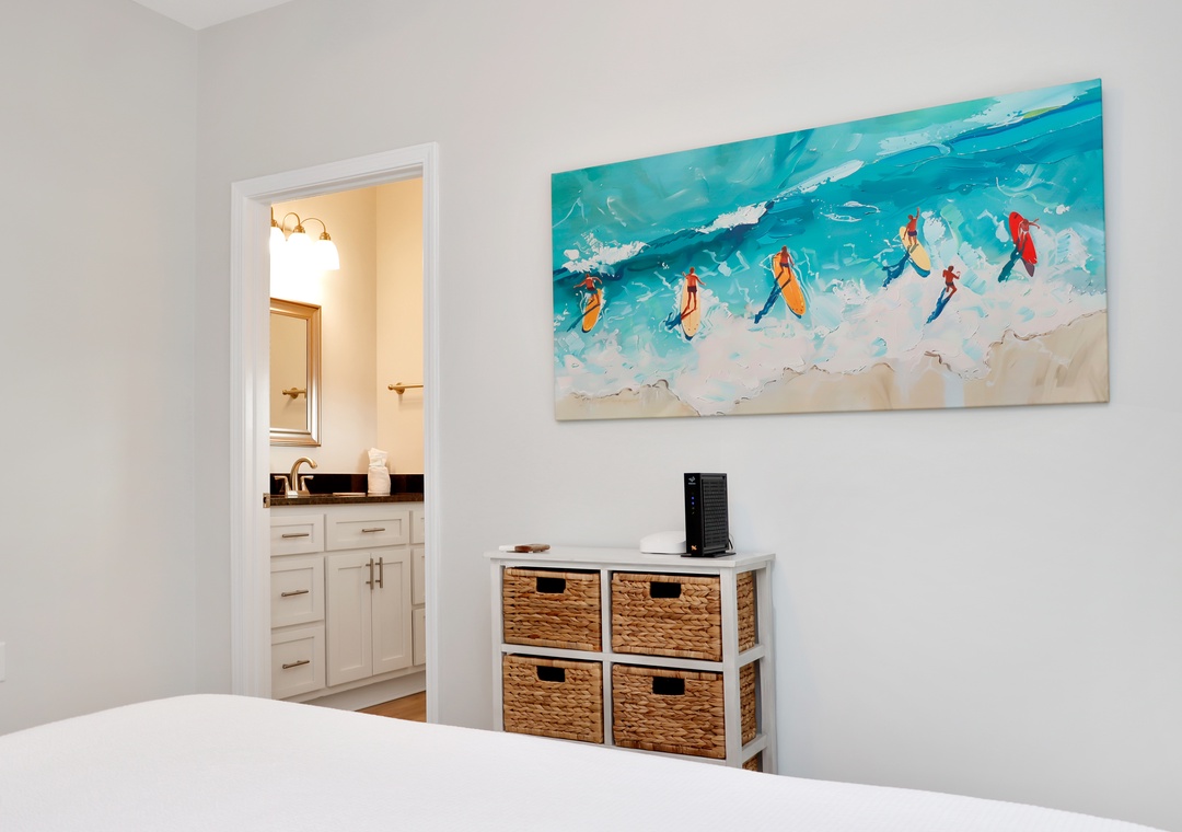 Bedroom 1 with Master Bathroom