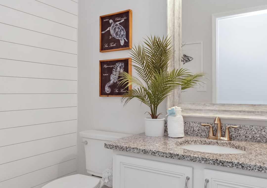 Half Bathroom on Main Level