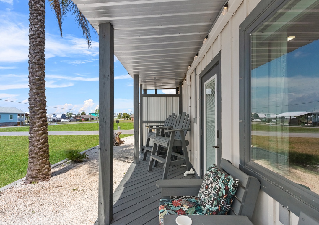 Outside Porch and Shower