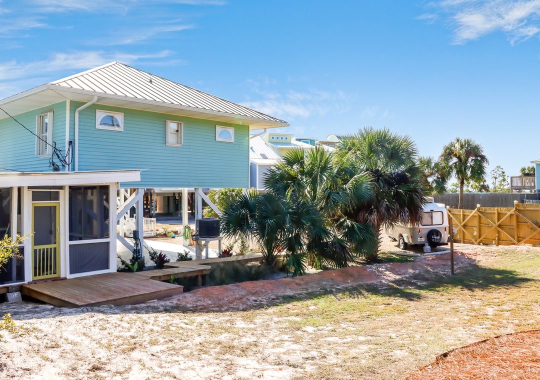 Exterior View from Backyard