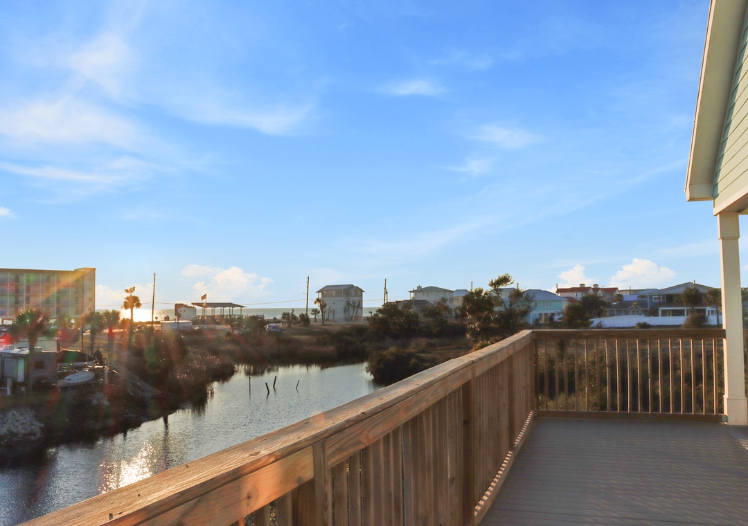Gorgeous Deck View