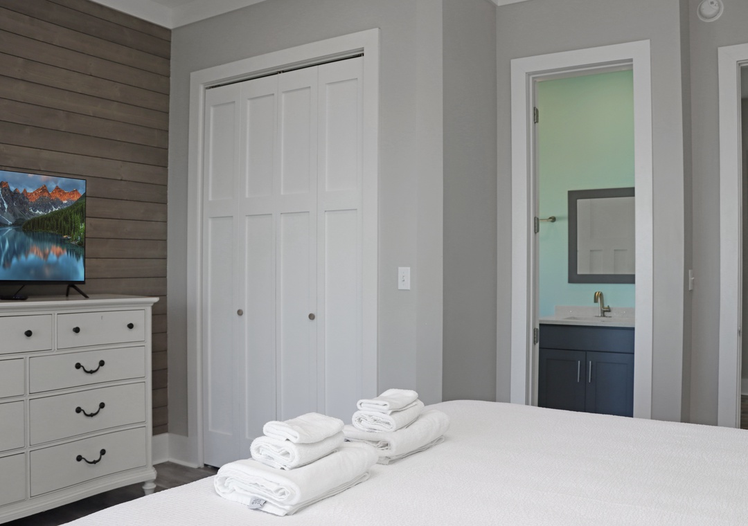 Bedroom 1 with Master Bathroom