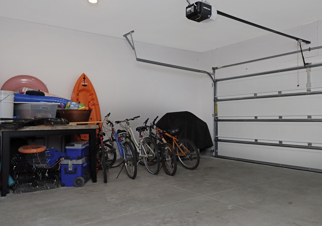 Enclosed Garage