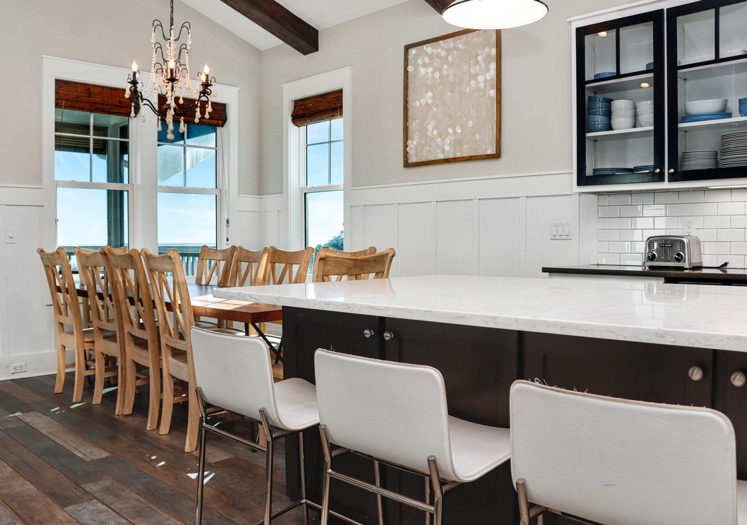 Bar Seating and Dining Table