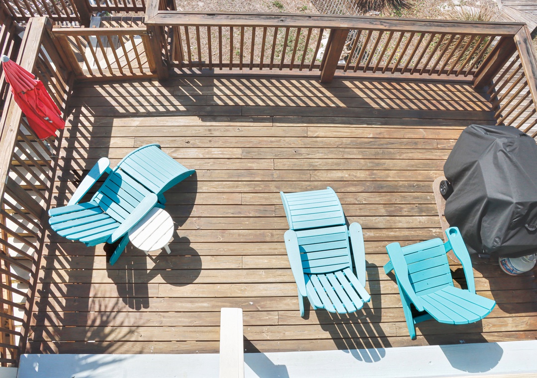 View of Deck From Above