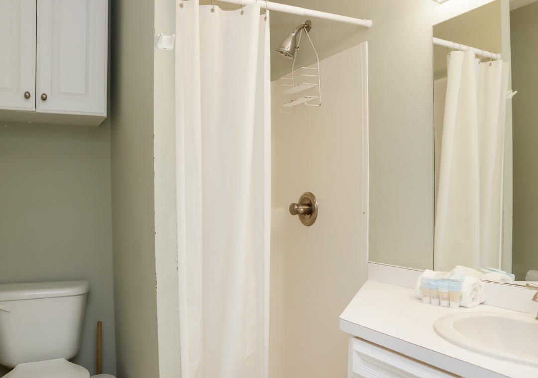Full Bathroom with Shower on Second Floor