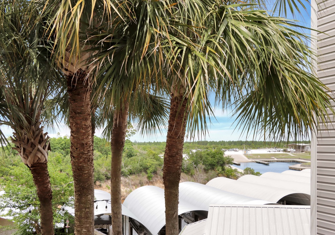 View of Mexico Beach Boat Ramp