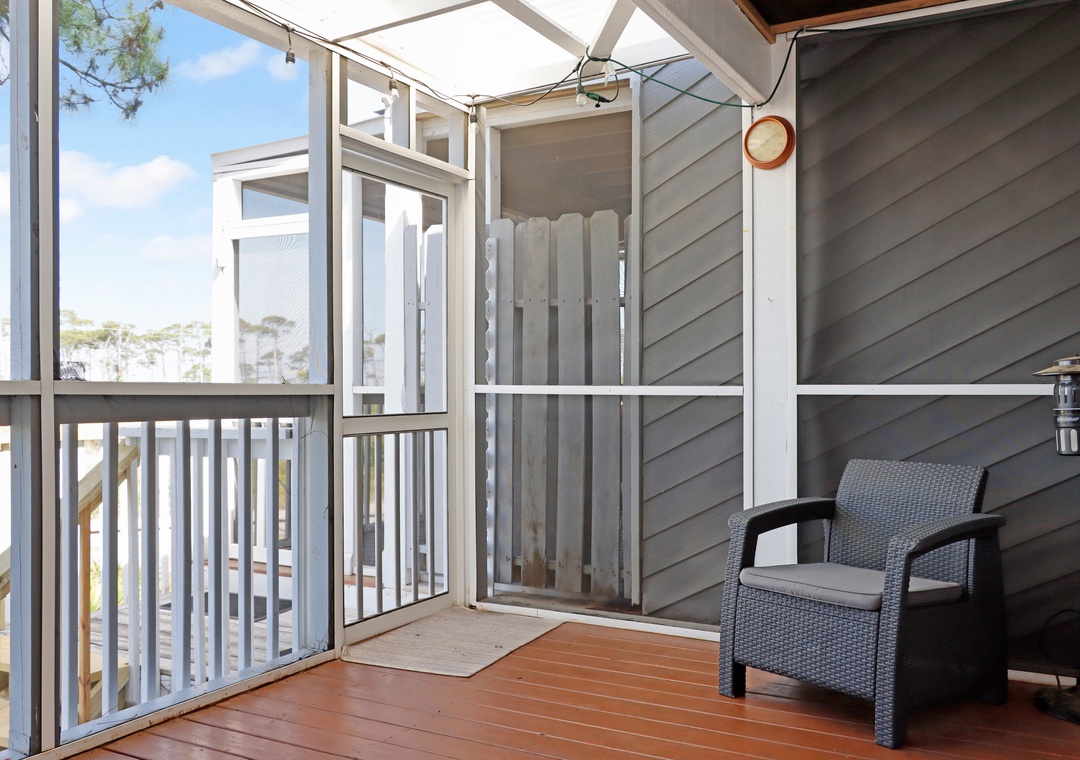 Screened Deck