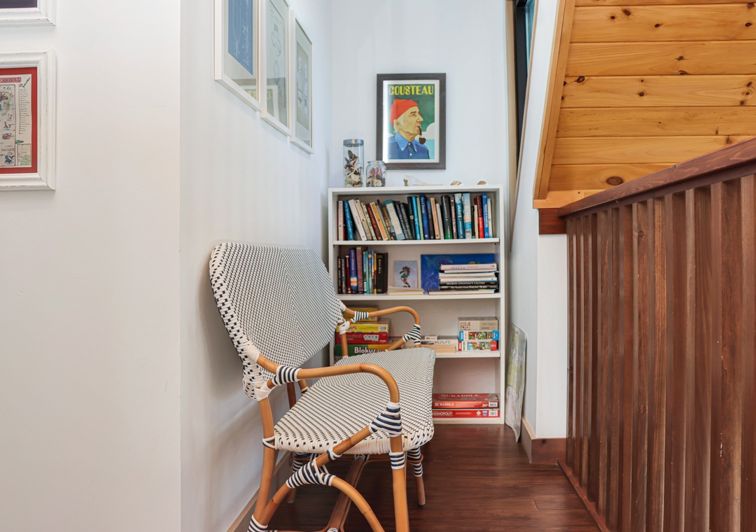 Reading Nook in Upstairs Loft