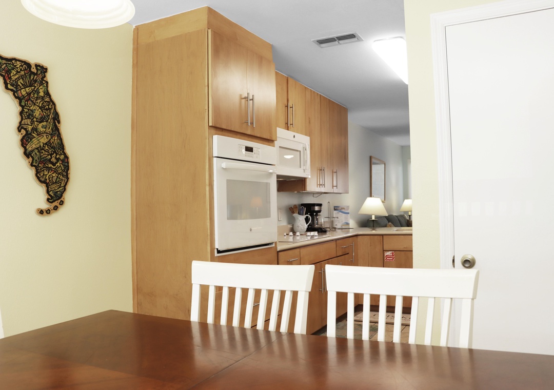 Dining Area and Kitchen