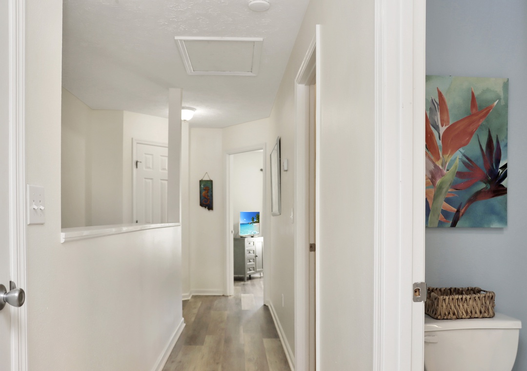 Second Floor with Full Bathroom and Bedrooms