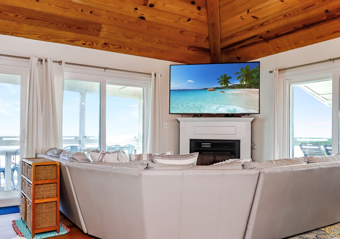 Living Room with TV