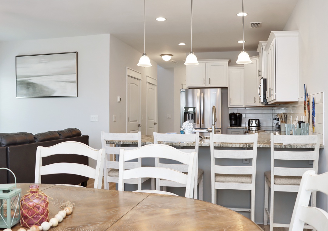 Dining Area and Kitchen