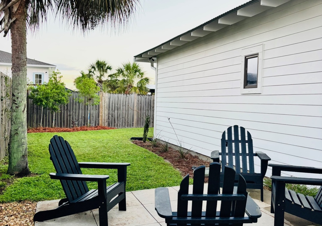 Side porch off Dining Room