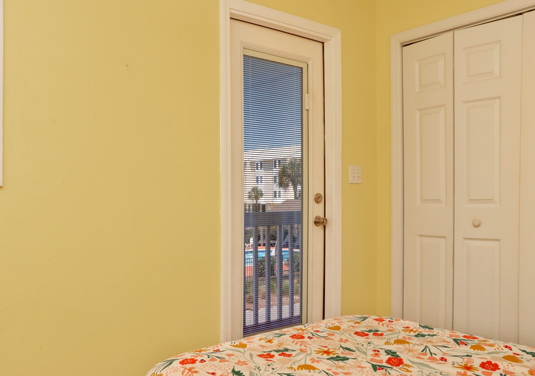 Guest Bedroom - Pool View