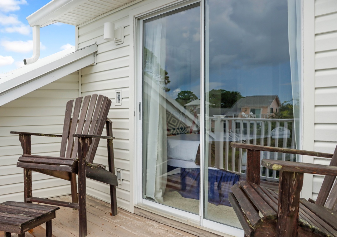 Bedroom 3 - Private Deck