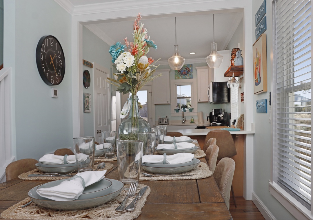 Dining Area and Kitchen
