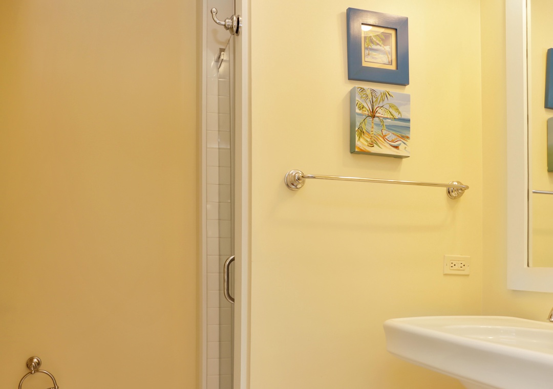 Full Bathroom with Shower Downstairs