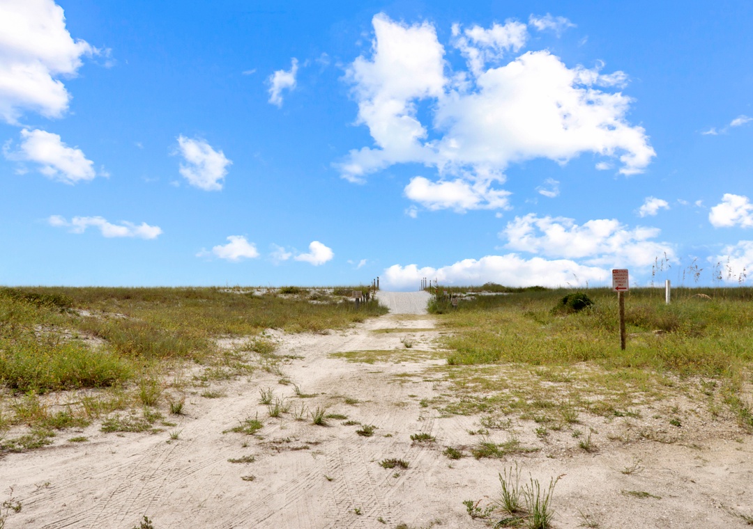 Beach Access a Short Walk Away