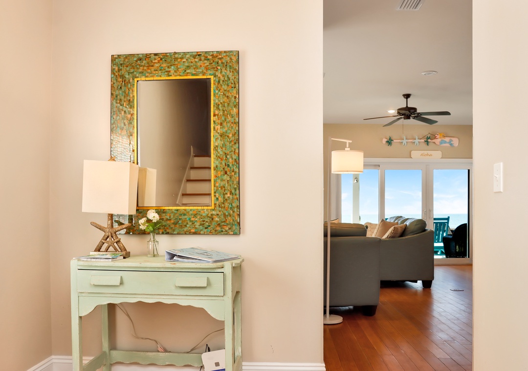 Main Entrance and Living Room