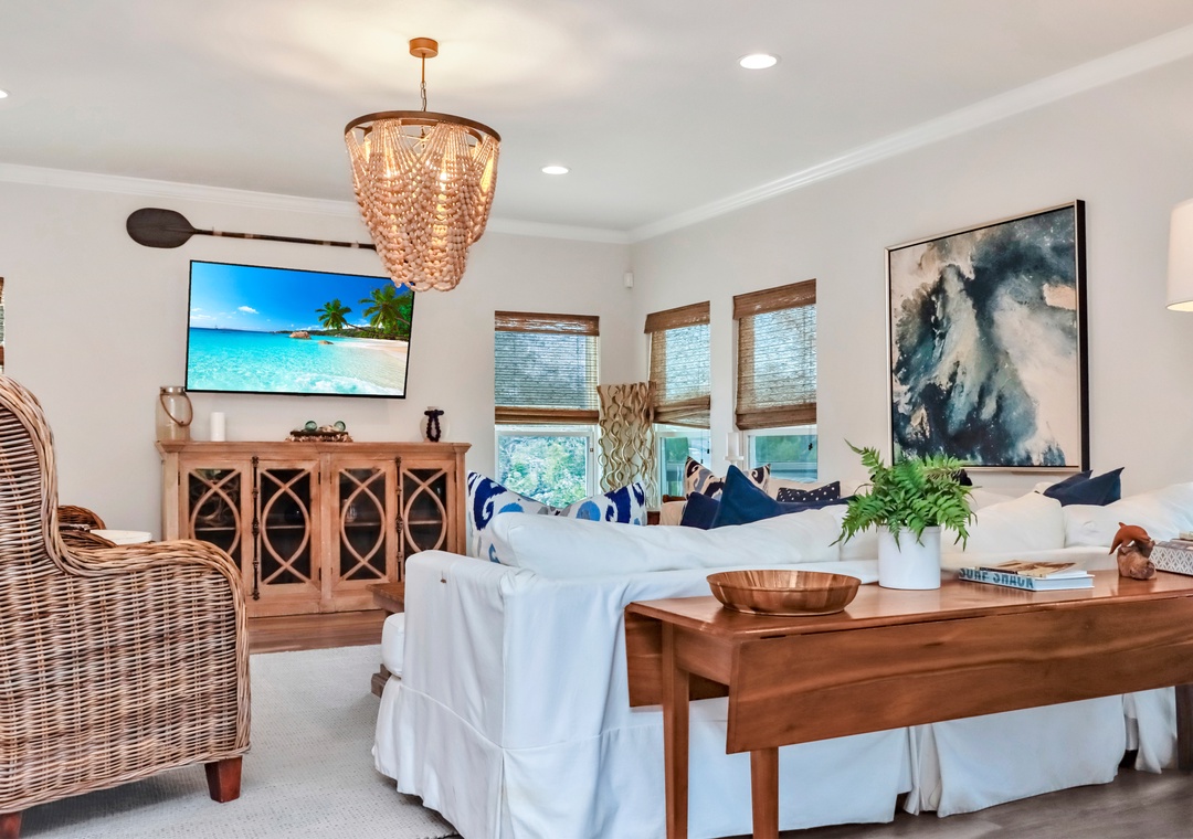 Living Room with TV
