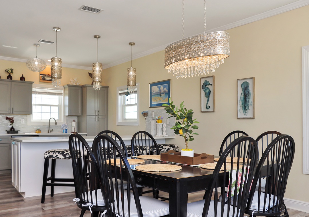 Dining Area and Kitchen
