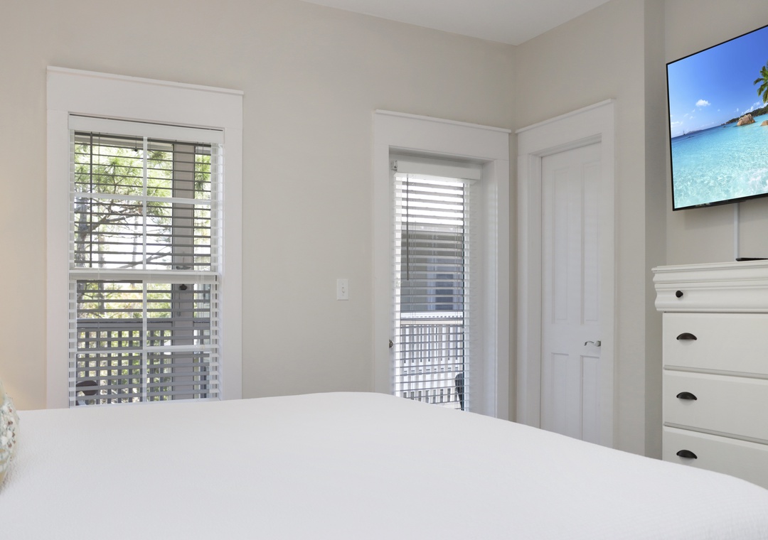 Bedroom 1 with Screened Deck