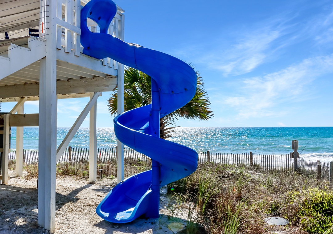 Slide Down to the Beach!
