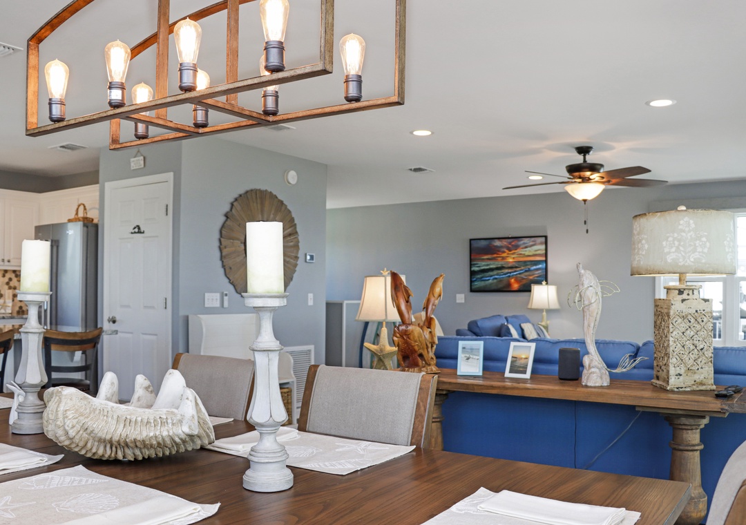 Dining and Living Area