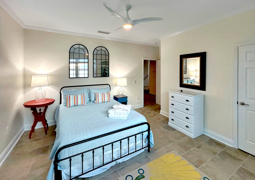 Guest Bedroom 1 with Queen Bed