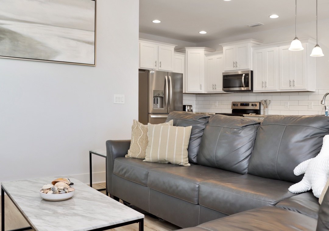 Living Room and Kitchen