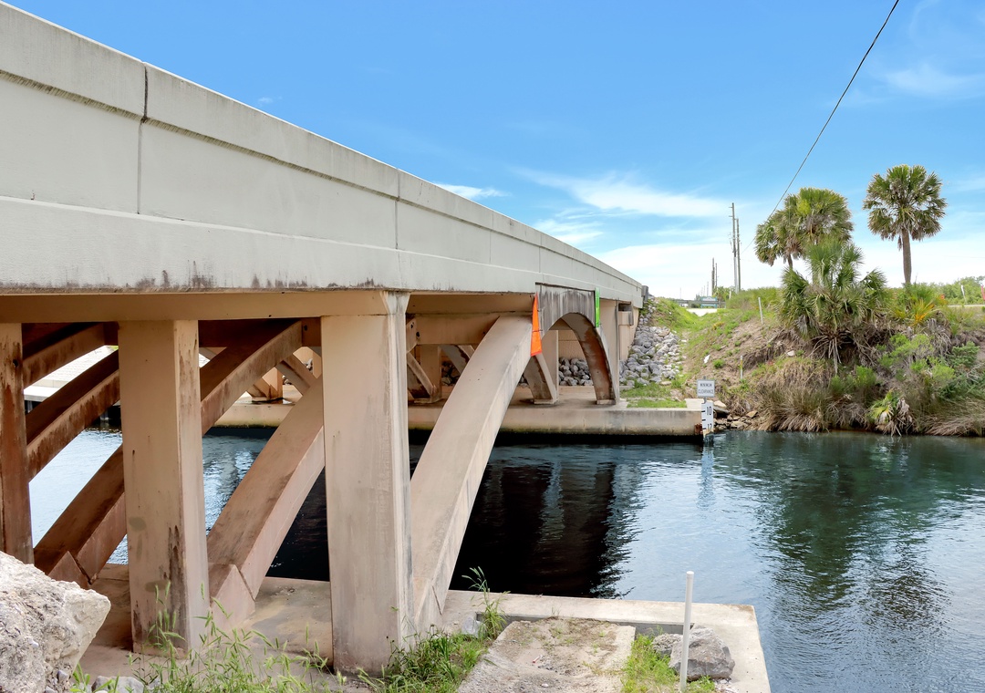 Mexico Beach Canal Bridge